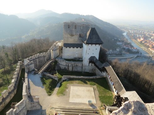 Old Castle (Stari grad Celje) in Celje, Slovenia