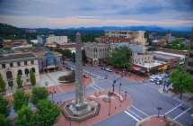 A Downtown Asheville Courtesy of Explore Asheville