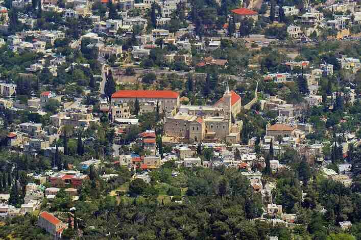 CHURCH OF THE VISITATION, EIN KAREM, JERUSALEM ISRAEL