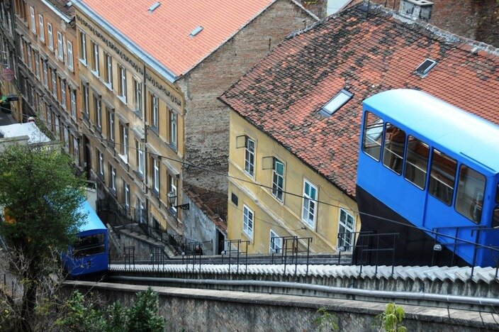 Zagreb Funicular Croatia