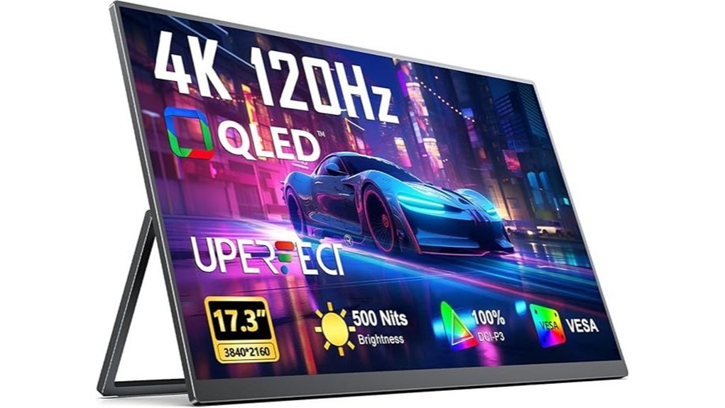 4k 120hz portable gaming