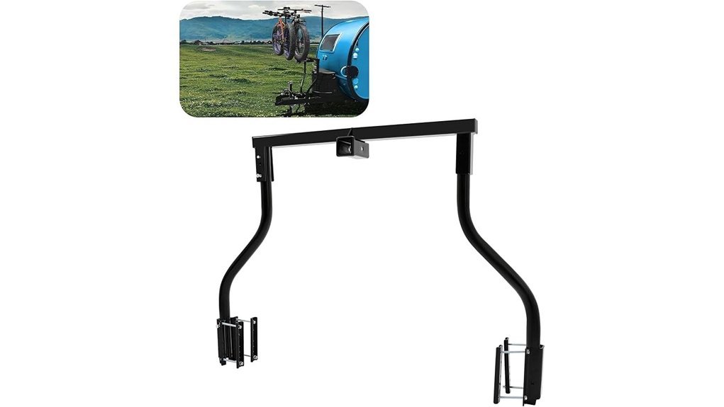 a frame trailer bike bunk