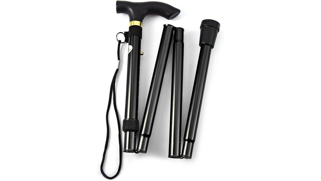adjustable folding travel cane