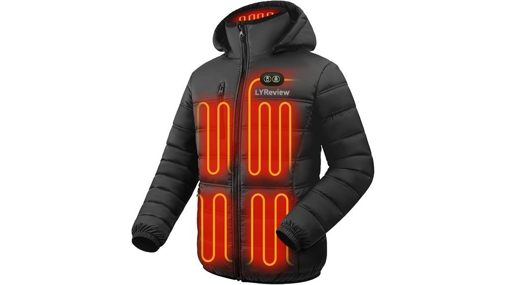 battery powered waterproof jacket