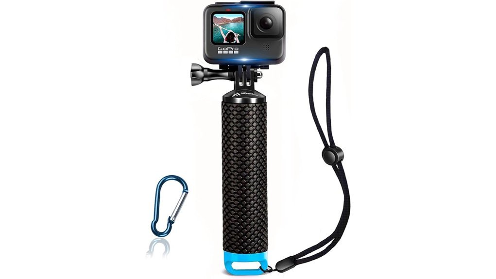 blue waterproof hand grip