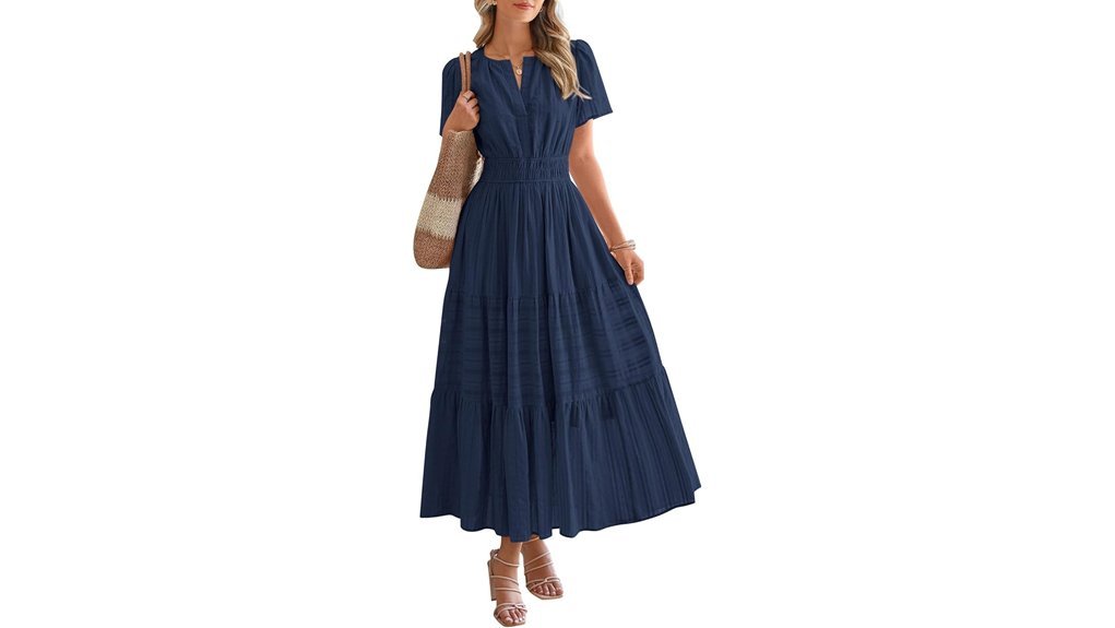 boho maxi dress pockets