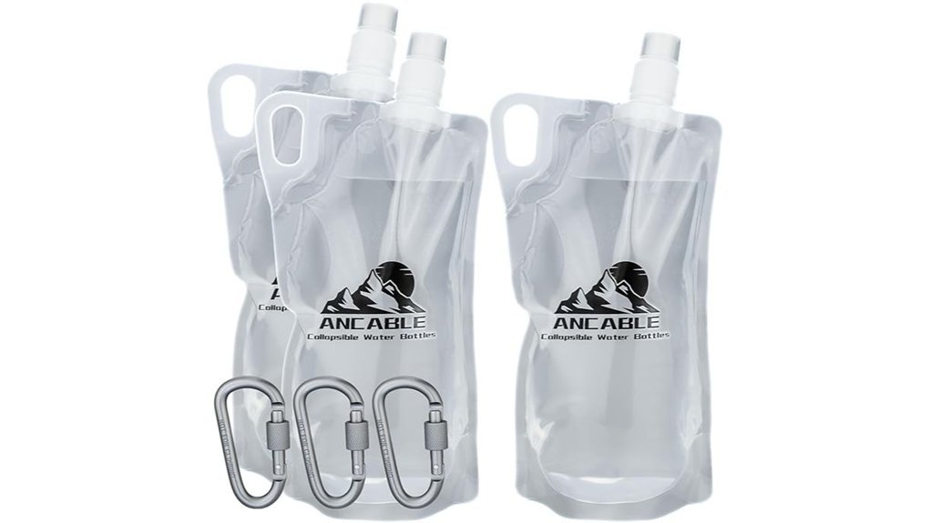 bpa free collapsible water bottles
