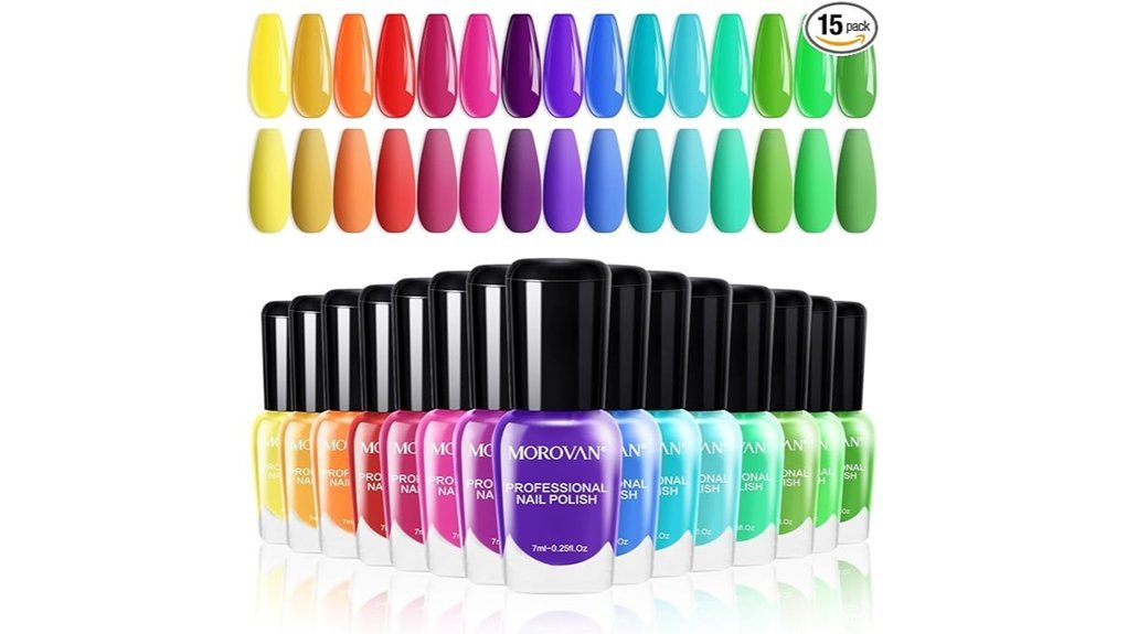bright quick dry nail set