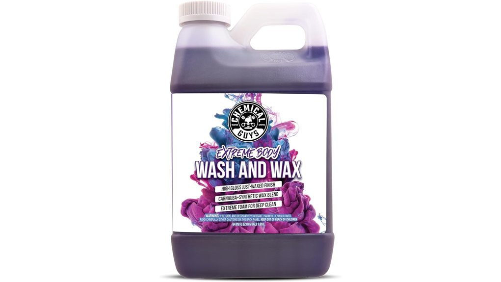 car wash soap solution