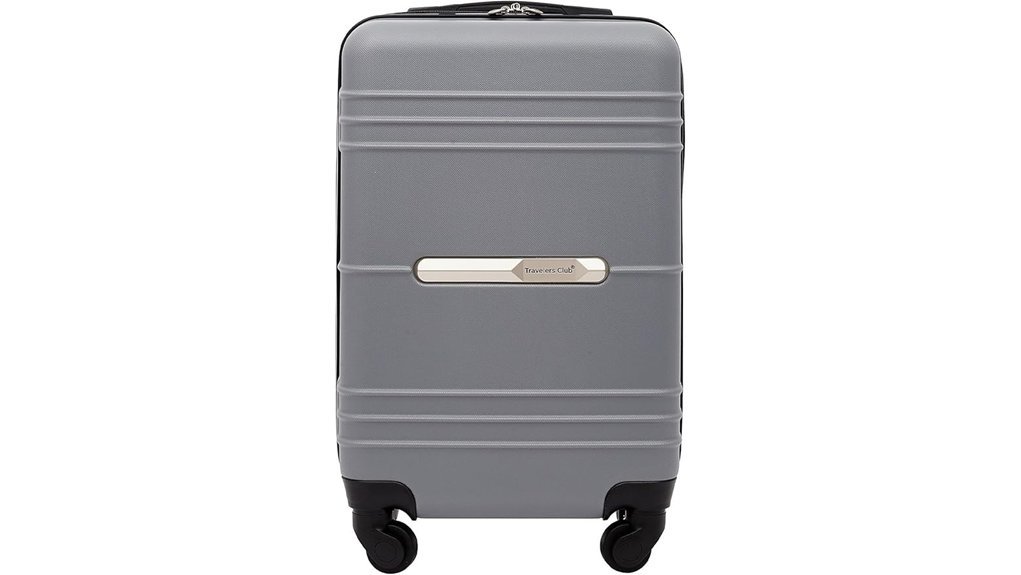 charcoal carry on luggage spinner
