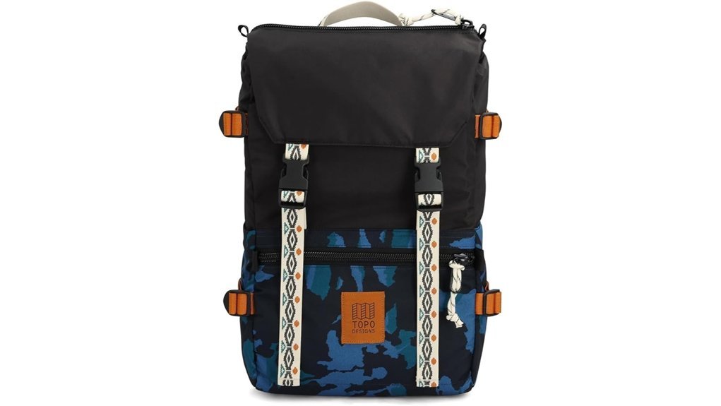 classic black backpack design