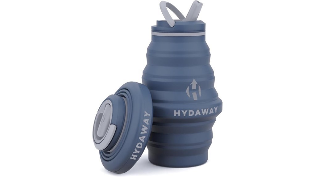 collapsible bpa free water bottle