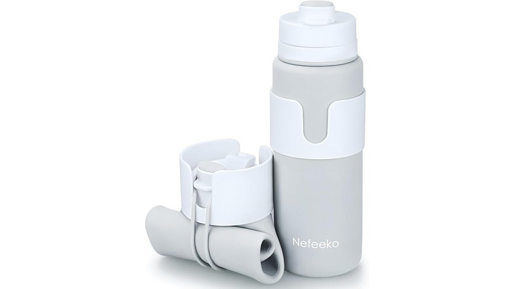 collapsible leak proof water bottle