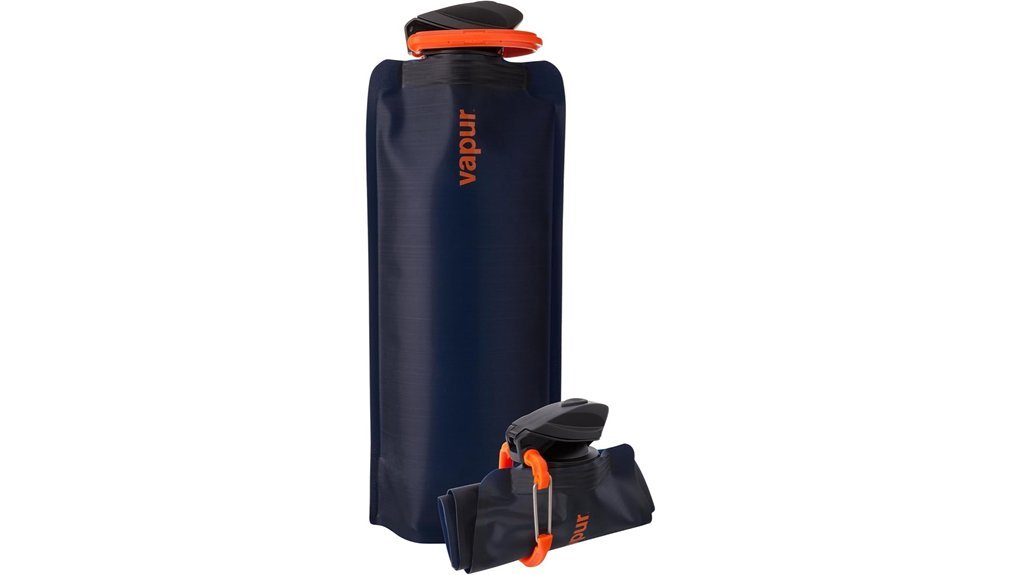 collapsible water bottle carabiner