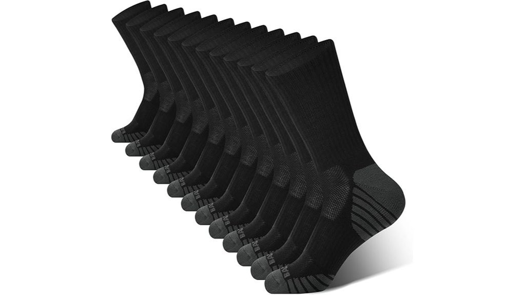 comfortable bamboo athletic socks