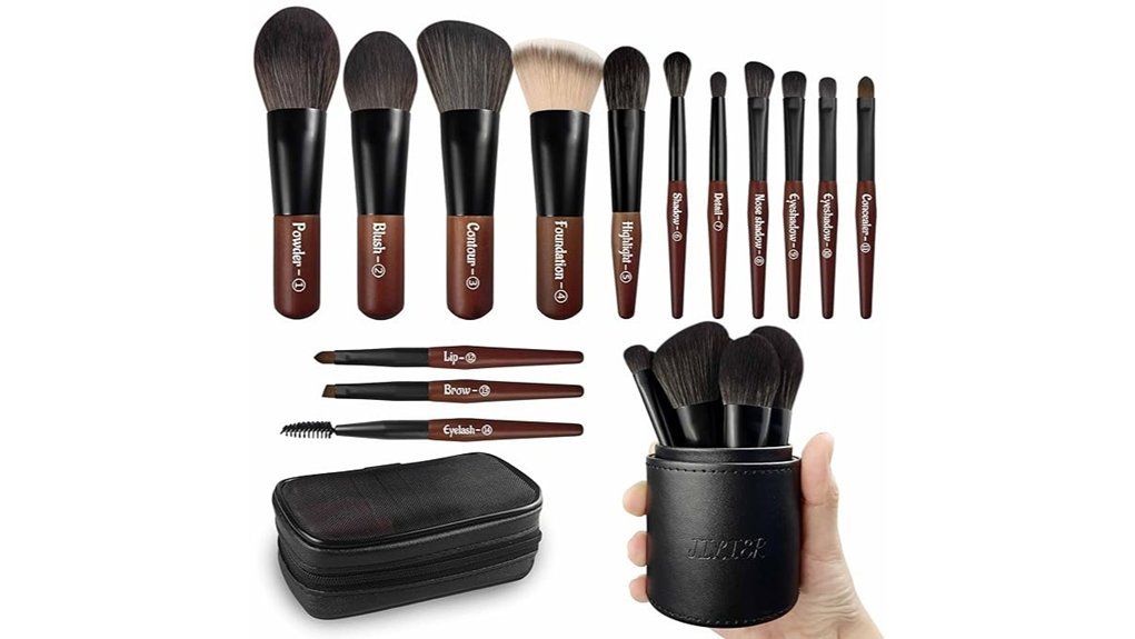 compact 14 piece makeup set