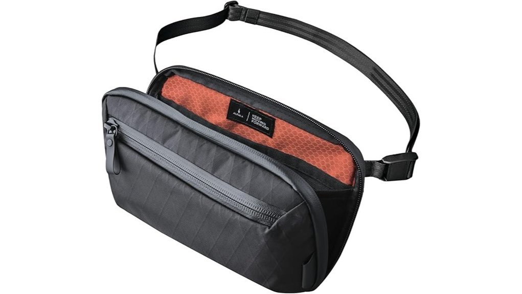 compact black tech organizer
