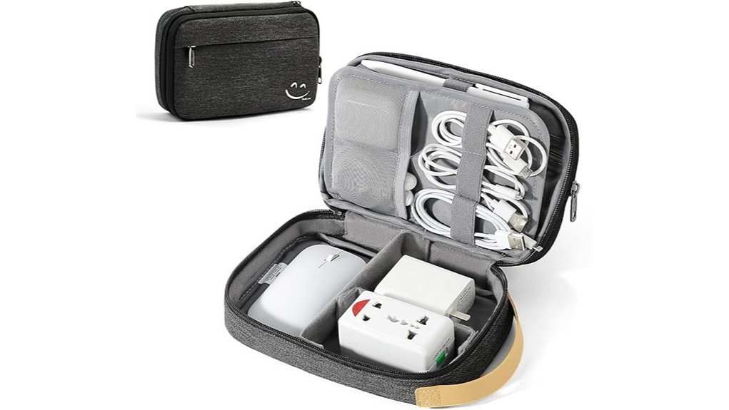 compact electronic cord organizer
