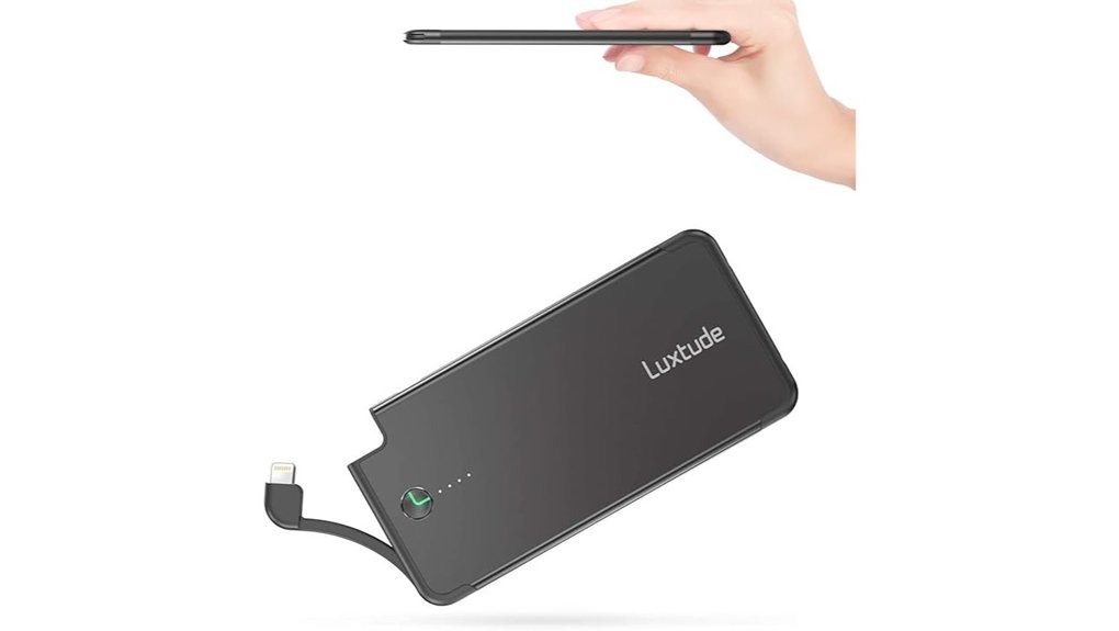 compact iphone power bank