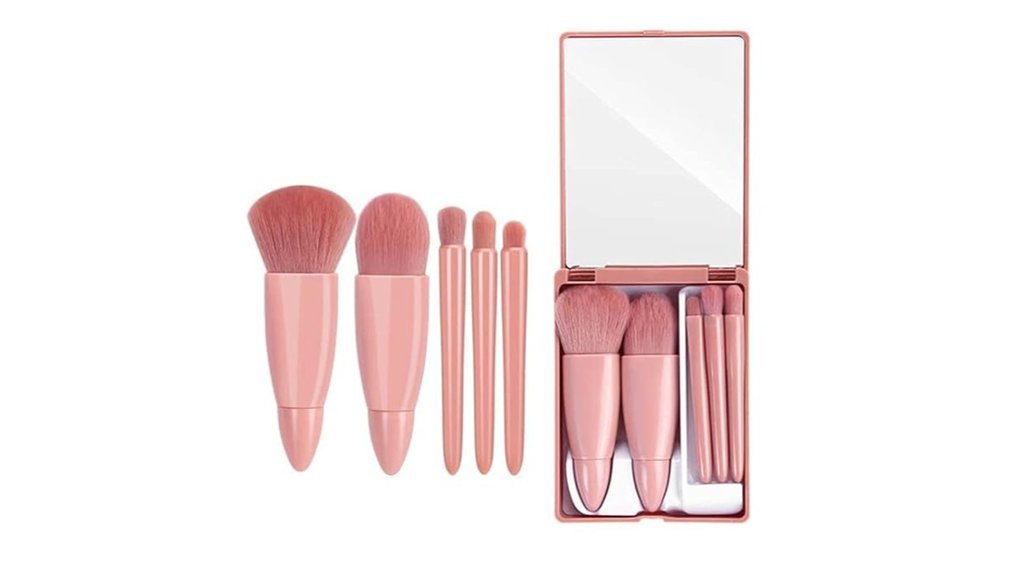 compact travel makeup set