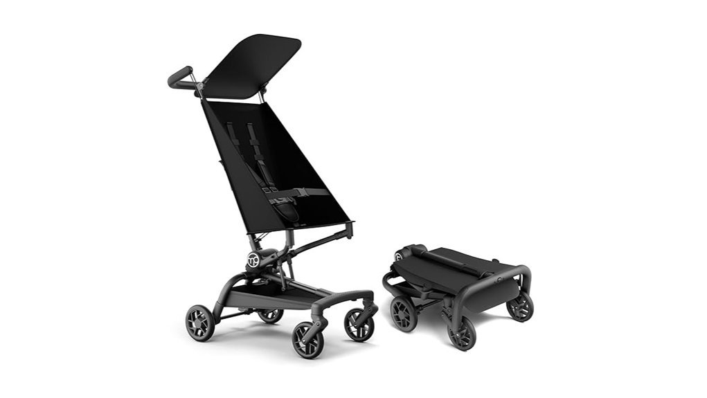 compact travel stroller design