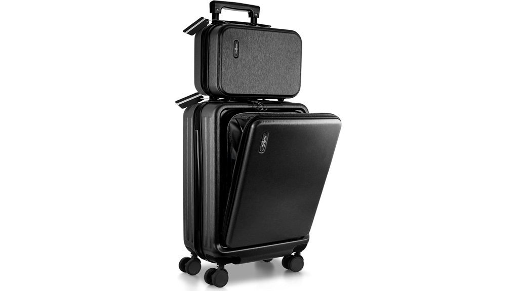 compact wheeled travel luggage
