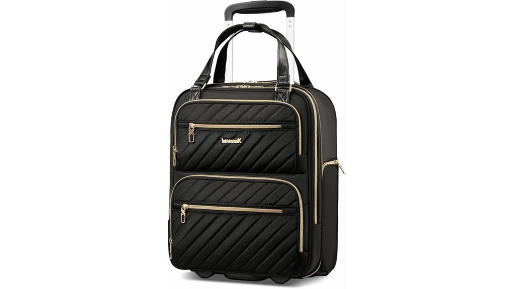 compact wheeled underseat luggage