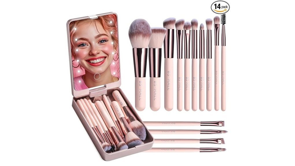 complete makeup brush set