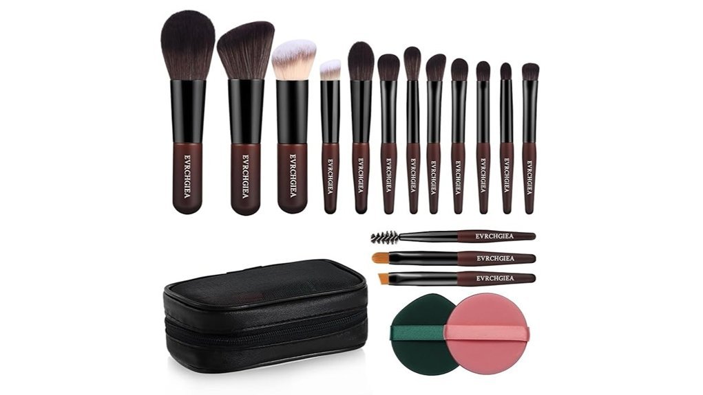 complete travel brush set