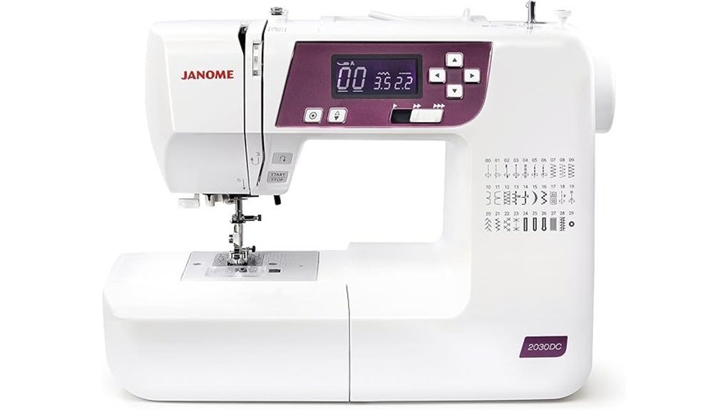 computerized sewing machine features