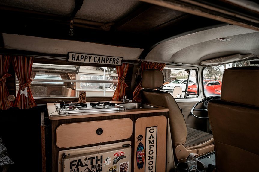 cool camper van essentials