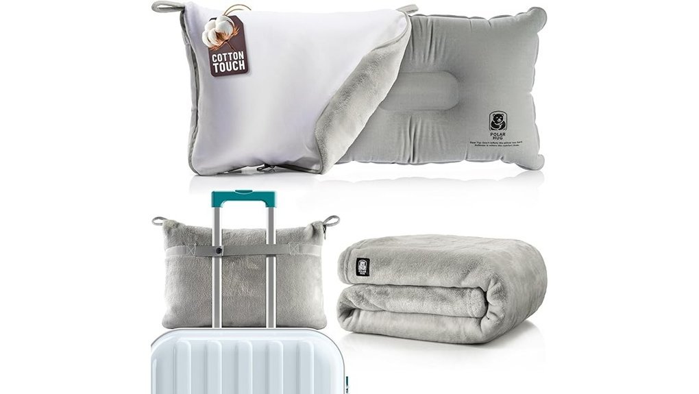 cozy travel essentials set