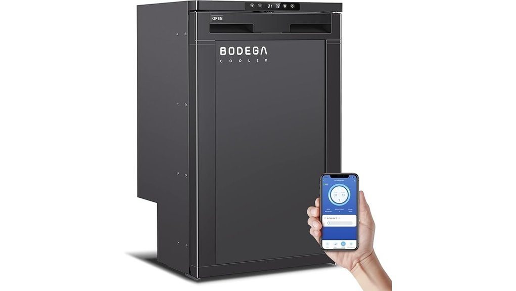 dual zone portable cooler