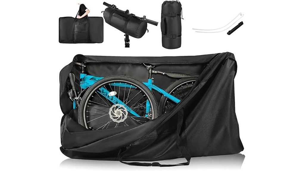 durable airplane bike bag