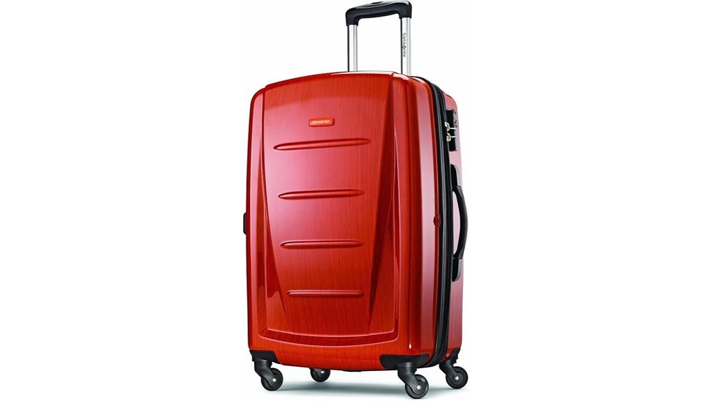 durable expandable travel suitcase