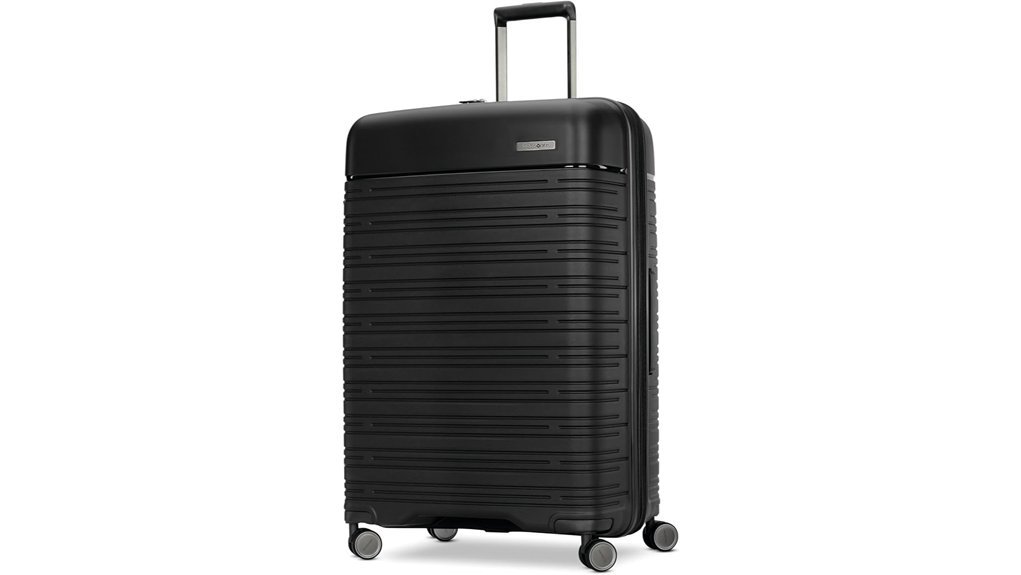 durable hardside travel suitcase