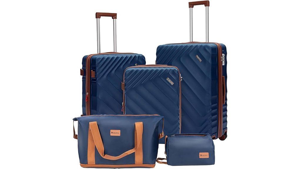 expandable hardside luggage set