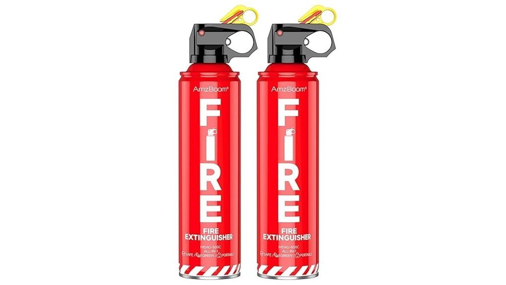 fire extinguisher spray set