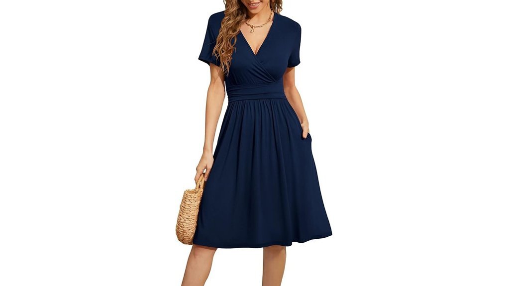 floral summer dress pockets