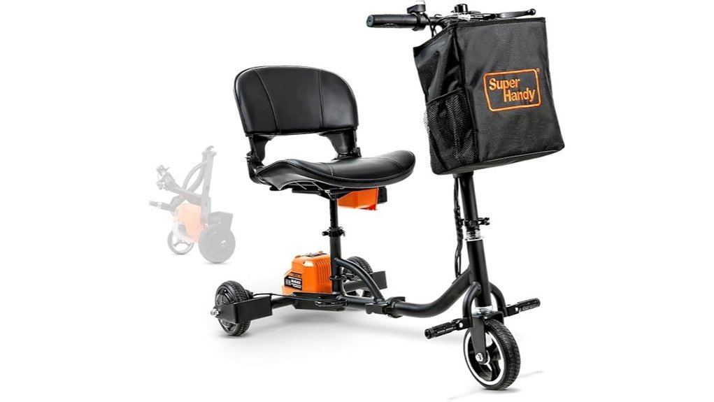 foldable 3 wheel mobility scooter
