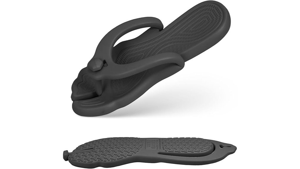foldable non slip travel sandals