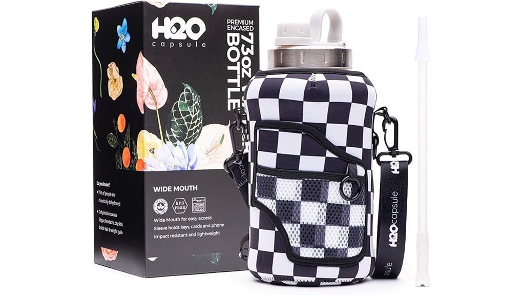 h2o capsule water bottle