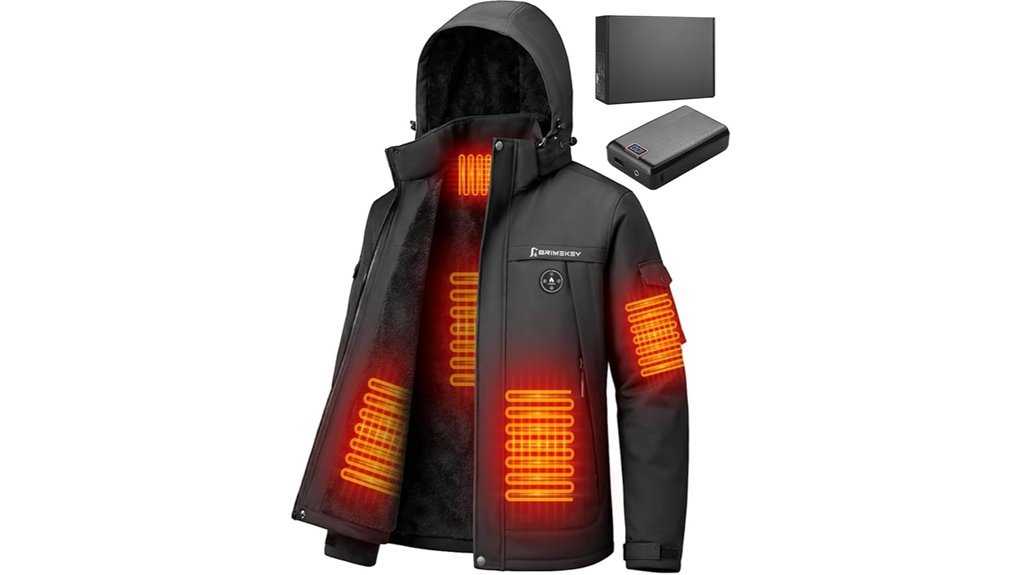 heated jacket with battery