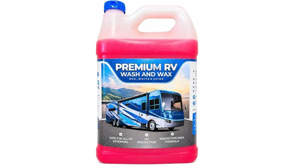 high foam rv cleaning solution