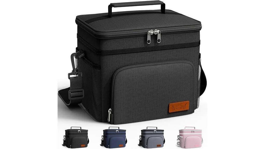 insulated leak proof lunch bag