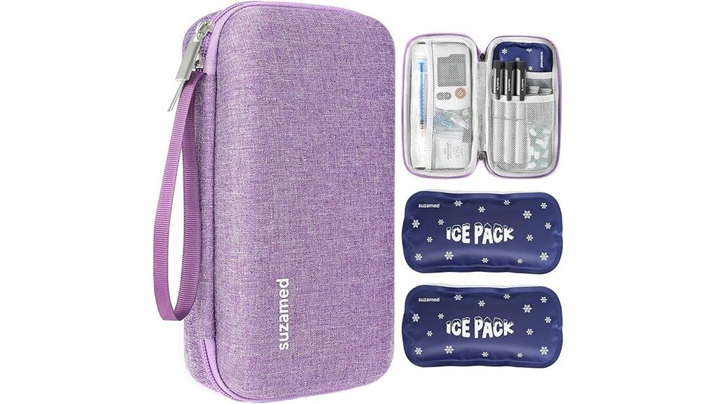 insulin cooler travel case