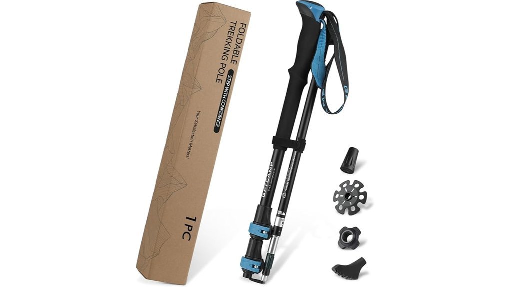 lightweight collapsible trekking poles
