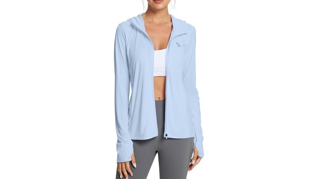 lightweight sun protection hoodie
