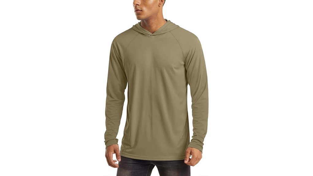 men s sun protection hoodie