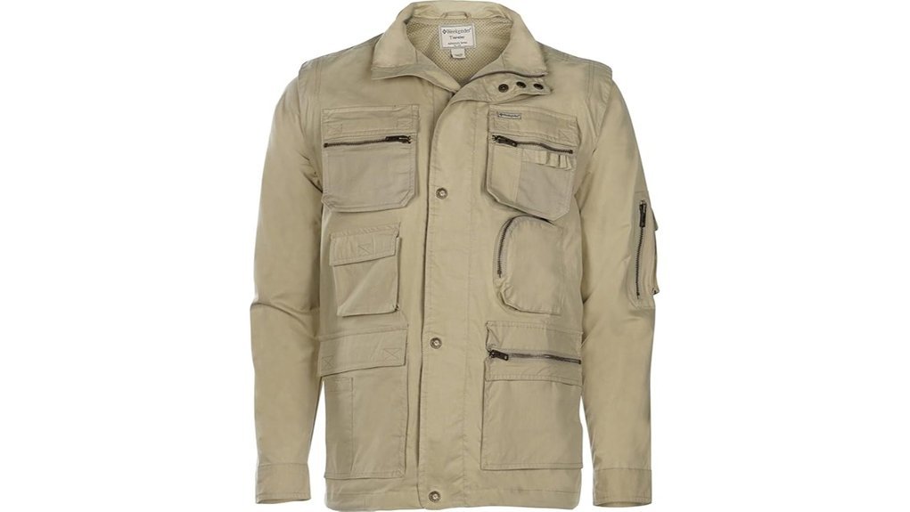 men s travel jacket design